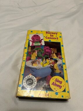 2/$15 Barney in Concert vhs